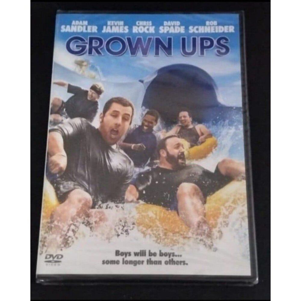 Grown Ups DVD Adam Sandler Kevin James Chris Rock David Spade comedy movie New